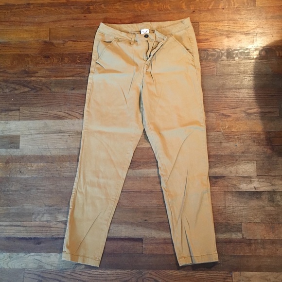 Faded Glory Pants - Faded glory khaki chinos ankle length Faded Glory Pants - Faded glory khaki chinos ankle length